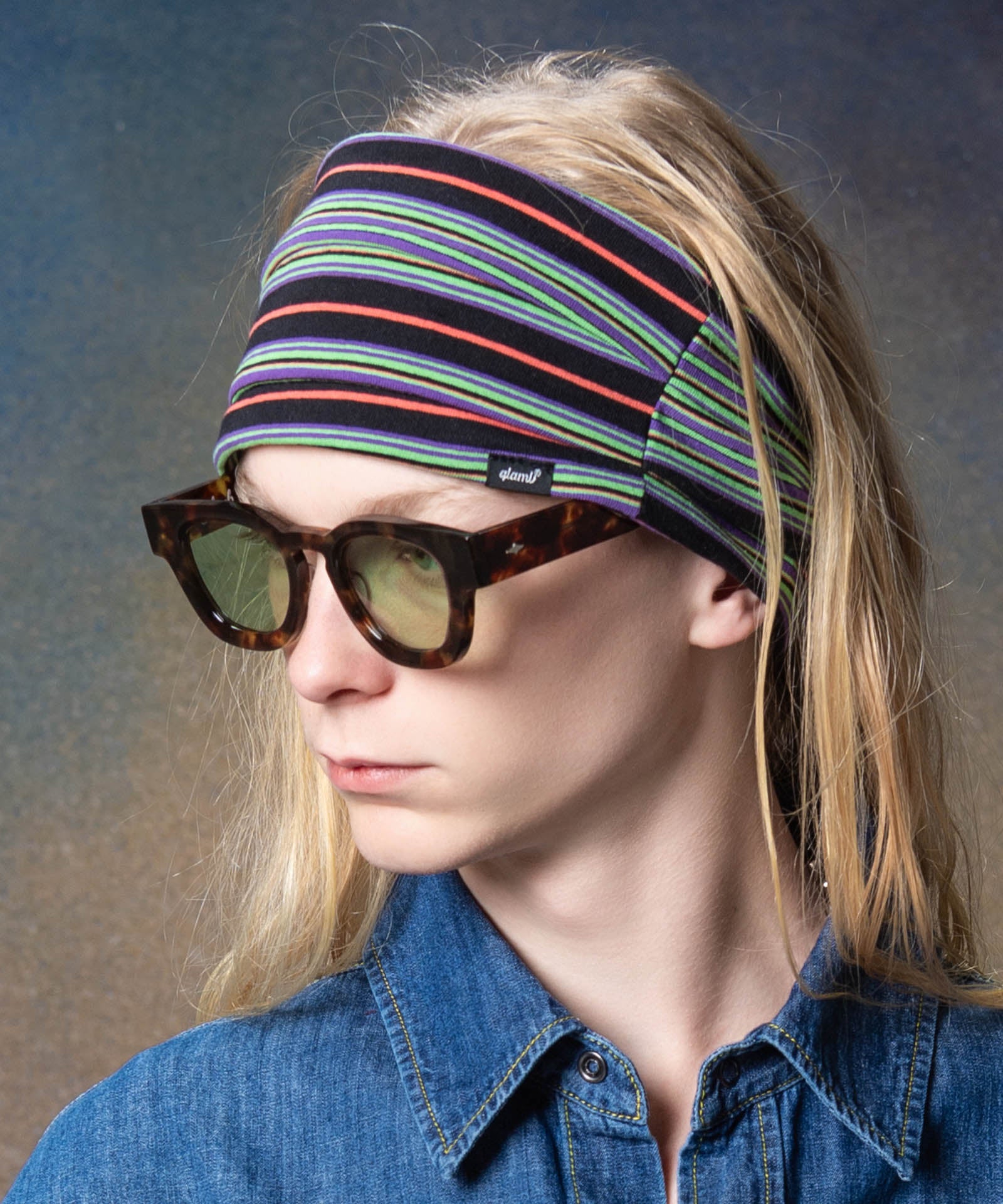 GB0225/CP07 : Open End Yarn Hair Band / オープンエンドヤーンヘア