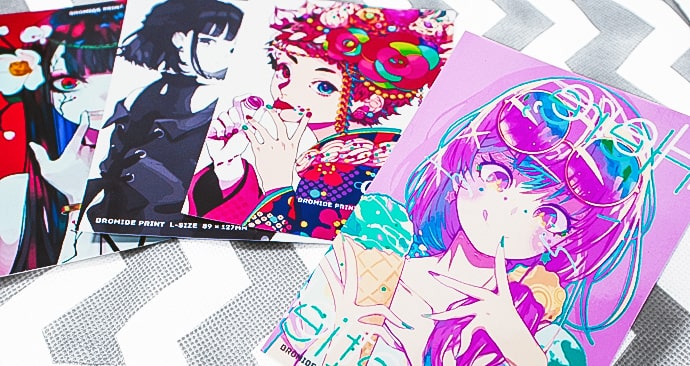 グッズを作る - ポストカード印刷 - ブロマイド（銀塩写真） 価格表