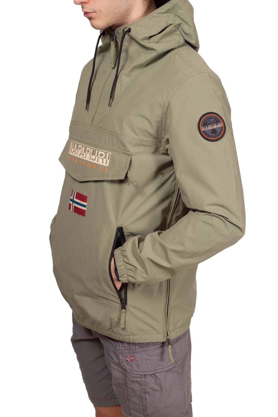 NAPAPIJRI - Men's Shade Summer Pocket jacket - olive - OT-NP0A4I9KGAE