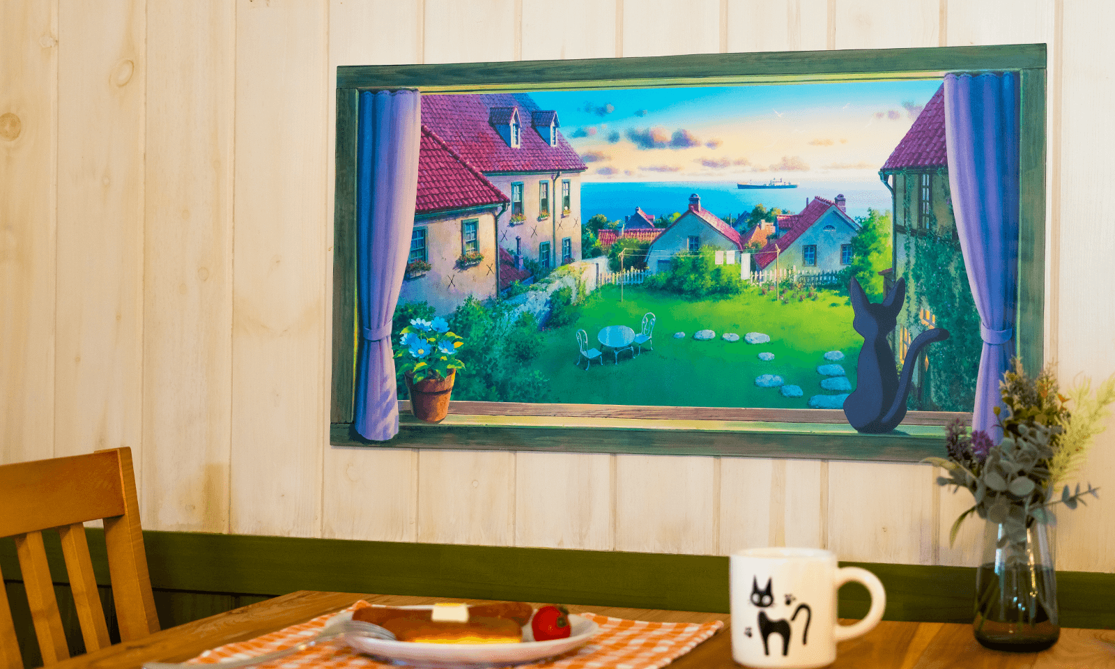 ジブリの世界につなぐ窓－魔女の宅急便ー - 三鷹の森ジブリ美術館