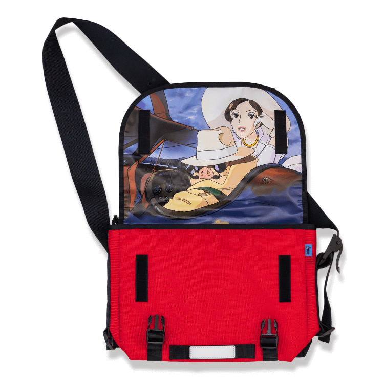 ジブリ美術館オリジナル サイクルバッグ ポルコ・ロッソ｜三鷹の森