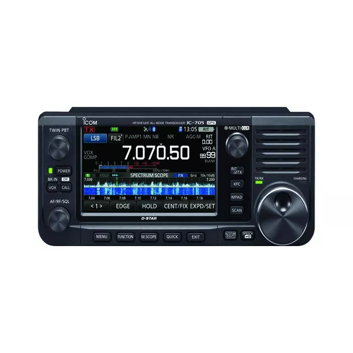 Icom IC-705 HF/VHF/UHF All Mode Transceiver | GigaParts.com