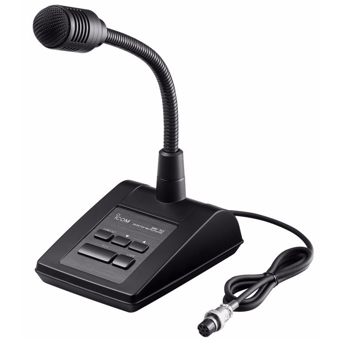 Icom SM50 Dynamic Desktop Microphone for IC-7600/9100 | GigaParts.com