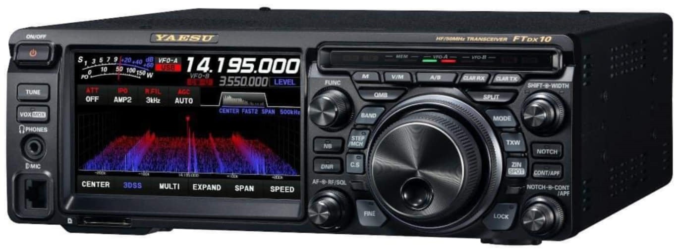 Yaesu FT-DX10 HF/50MHz 100W SDR Transceiver Reservation