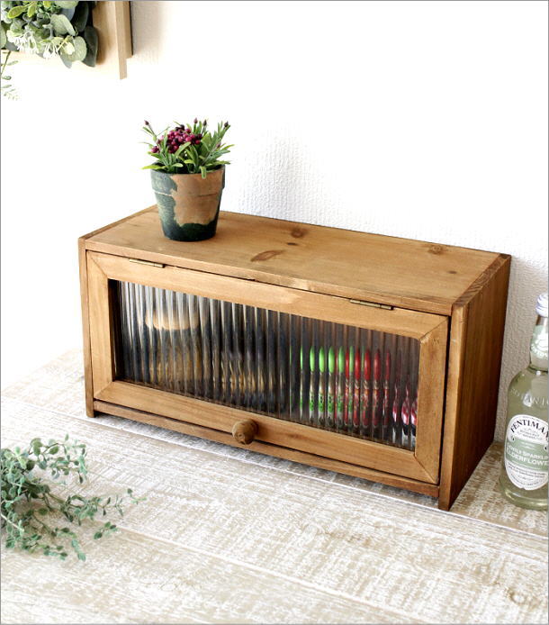 収納ボックス 小物入れ スパイスラック 調味料入れ ふた付き 木製