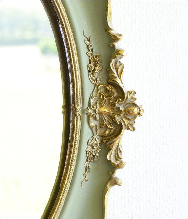 壁掛けミラー 鏡 ウォールミラー おしゃれ アンティーク調