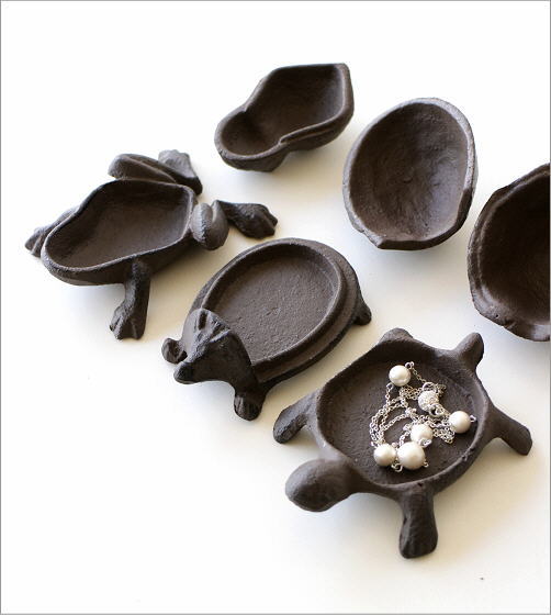 小物入れ オブジェ 置物 鍵入れ アイアン おしゃれ アニマル 手のひら