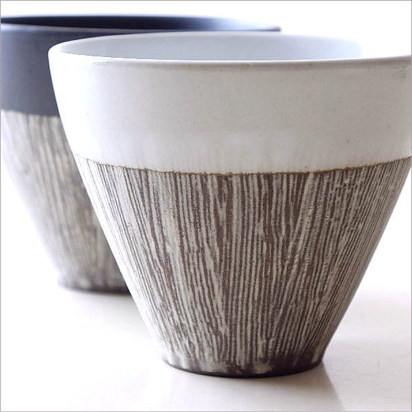 湯のみ 湯呑み 陶器 2個セット ペア 美濃焼 おしゃれ 和食器 コップ