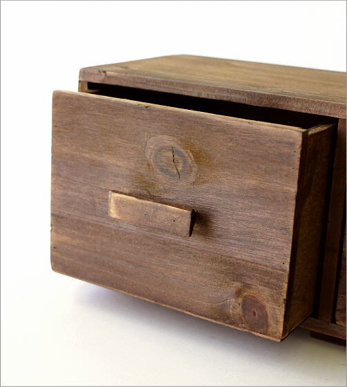 卓上収納 引き出し 木製 卓上チェスト 小物入れ 小物収納ケース