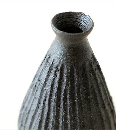 花瓶 陶器 一輪挿し 瀬戸焼 花器 フラワーベース おしゃれ 和風 和