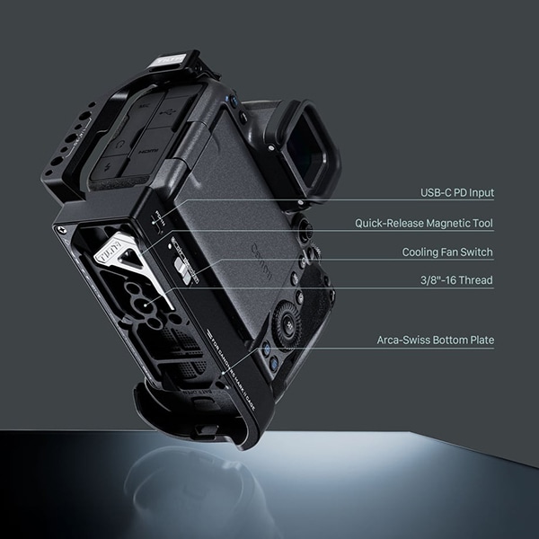 TILTA(ティルタ) Canon EOS R5 Mark II用 クーリングファン付きフル