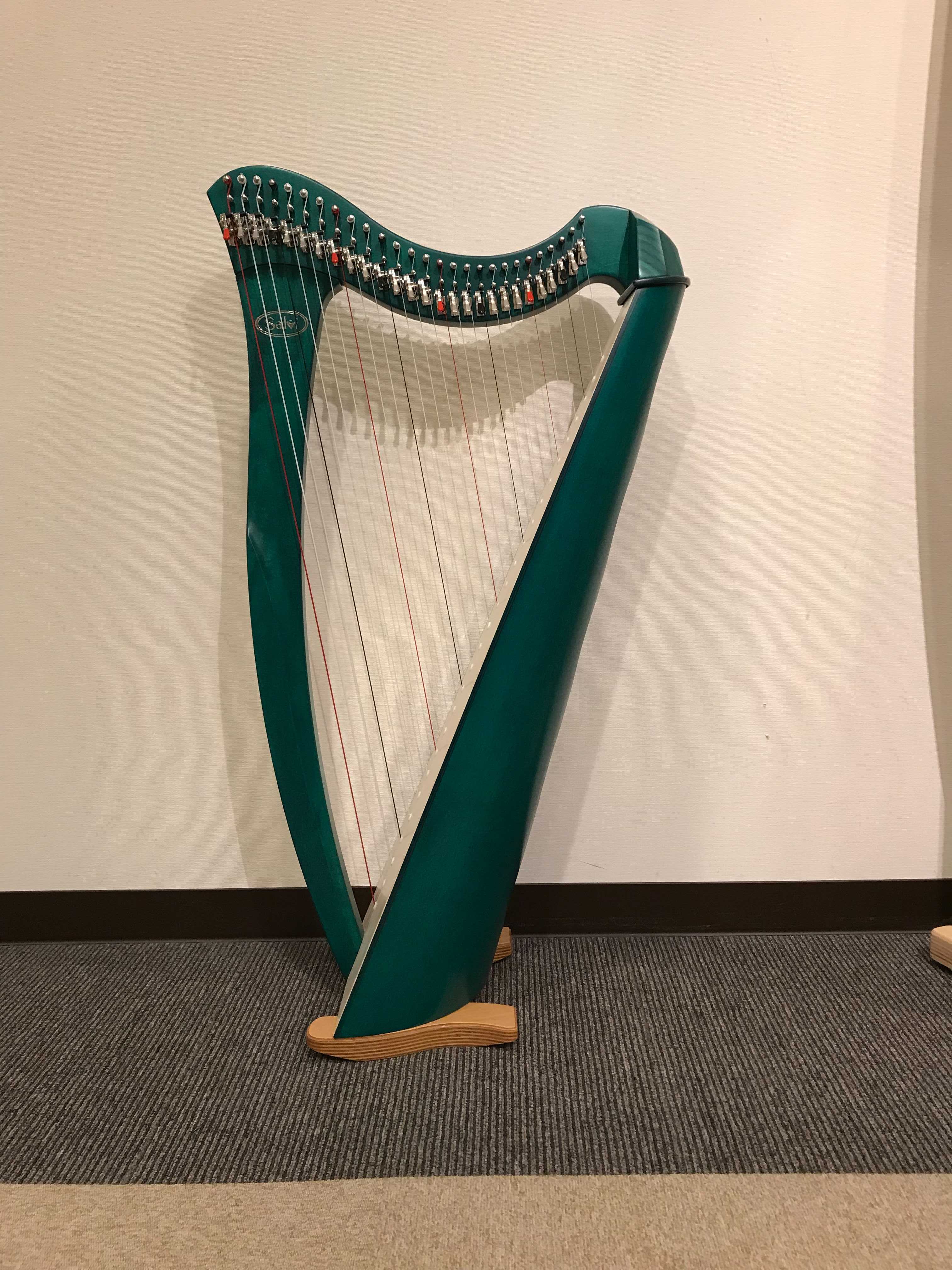 CAMAC カマック27弦 バルディックハープ マホガニー色