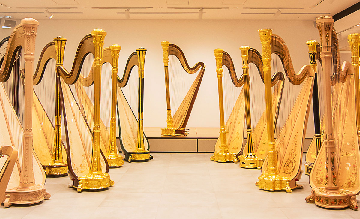 ハープセレクション銀座十字屋 | ハープセレクション・ショールーム