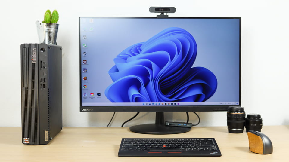 Lenovo ThinkCentre M75s Small Gen2の購入実機レビュー 手厚い保証の