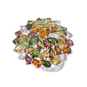 GSTV K18YG シャイニーロープ シャンデリアステーション2連