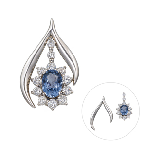 GSTV PT950 ダイヤモンド フレックスリング D 約0.15ct #9-#13