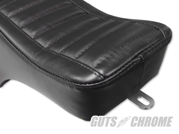 ▽HARD RIDE レザーキング＆クイーンシート ブラック 4速フレーム用