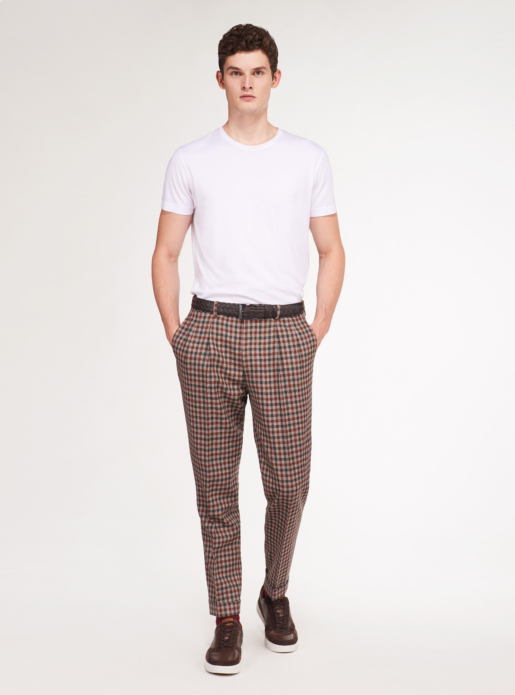 Supima cotton jersey half sleeve t-shirt | Gutteridge | Men's