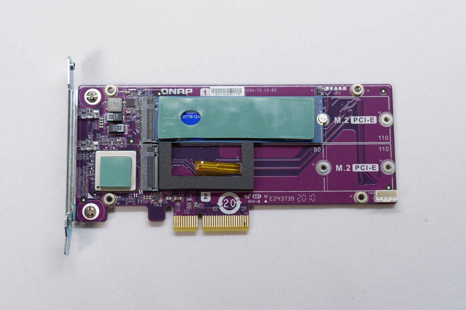 QNAP TS-453DにQM2-2P-344を増設してみた｜ぐふとく！