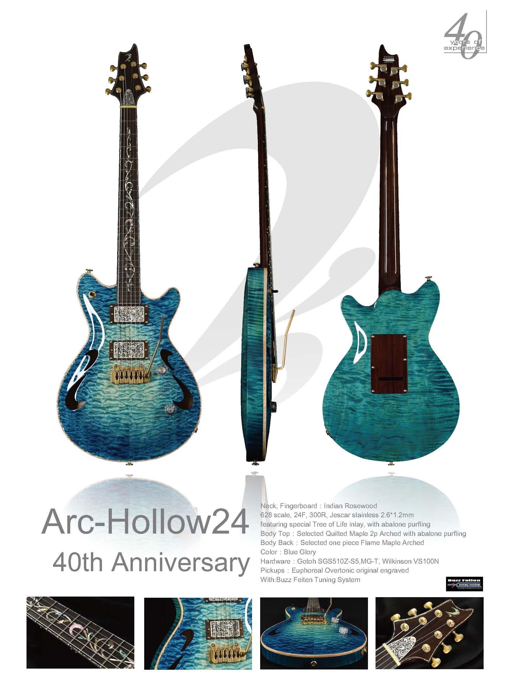 Arc-Hollow アーカイブ · T's Guitars