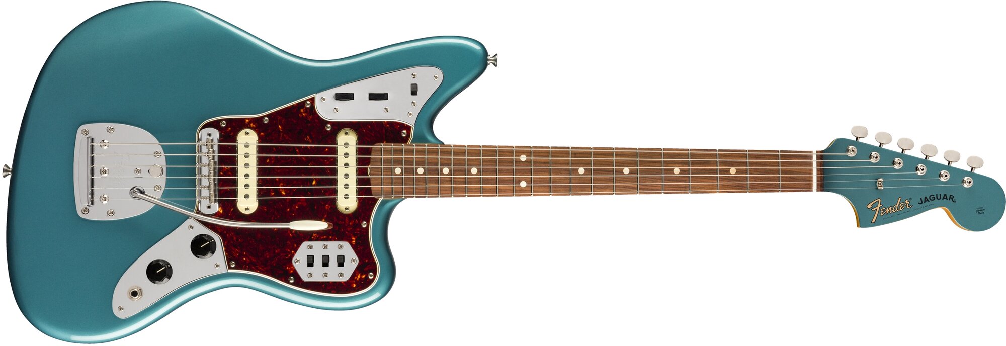 Fender Vintera 60s Jaguar Ocean Turquoise - Guitar.co.uk