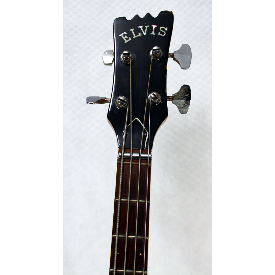 Vintage 1970s Mosrite Avenger 'ELVIS' bass guitar by Firstman