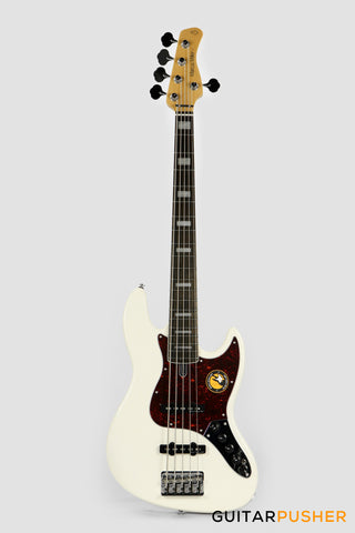 Sire V7 Alder 5-String JB Bass Antique White (2023) – GuitarPusher