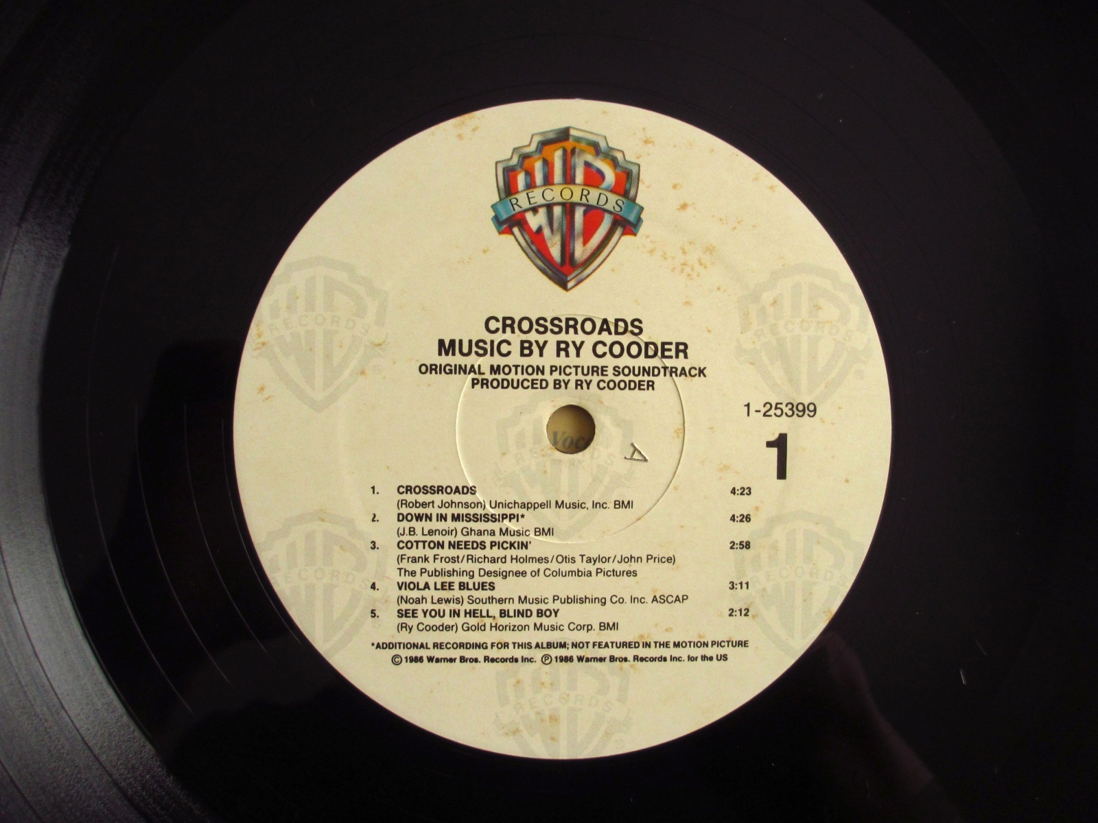 Ry Cooder / Crossroads (Original Motion Picture Soundtrack