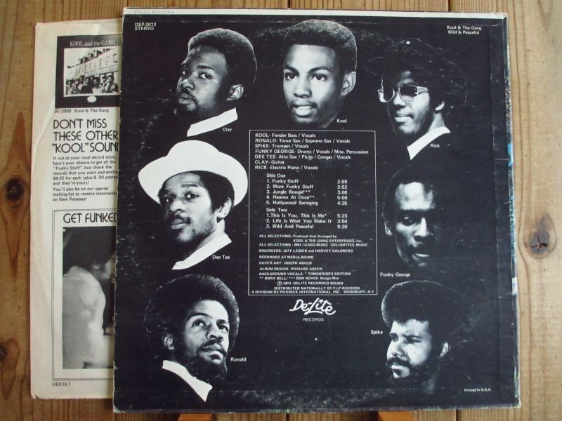 Kool & The Gang / Wild And Peaceful - Guitar Records