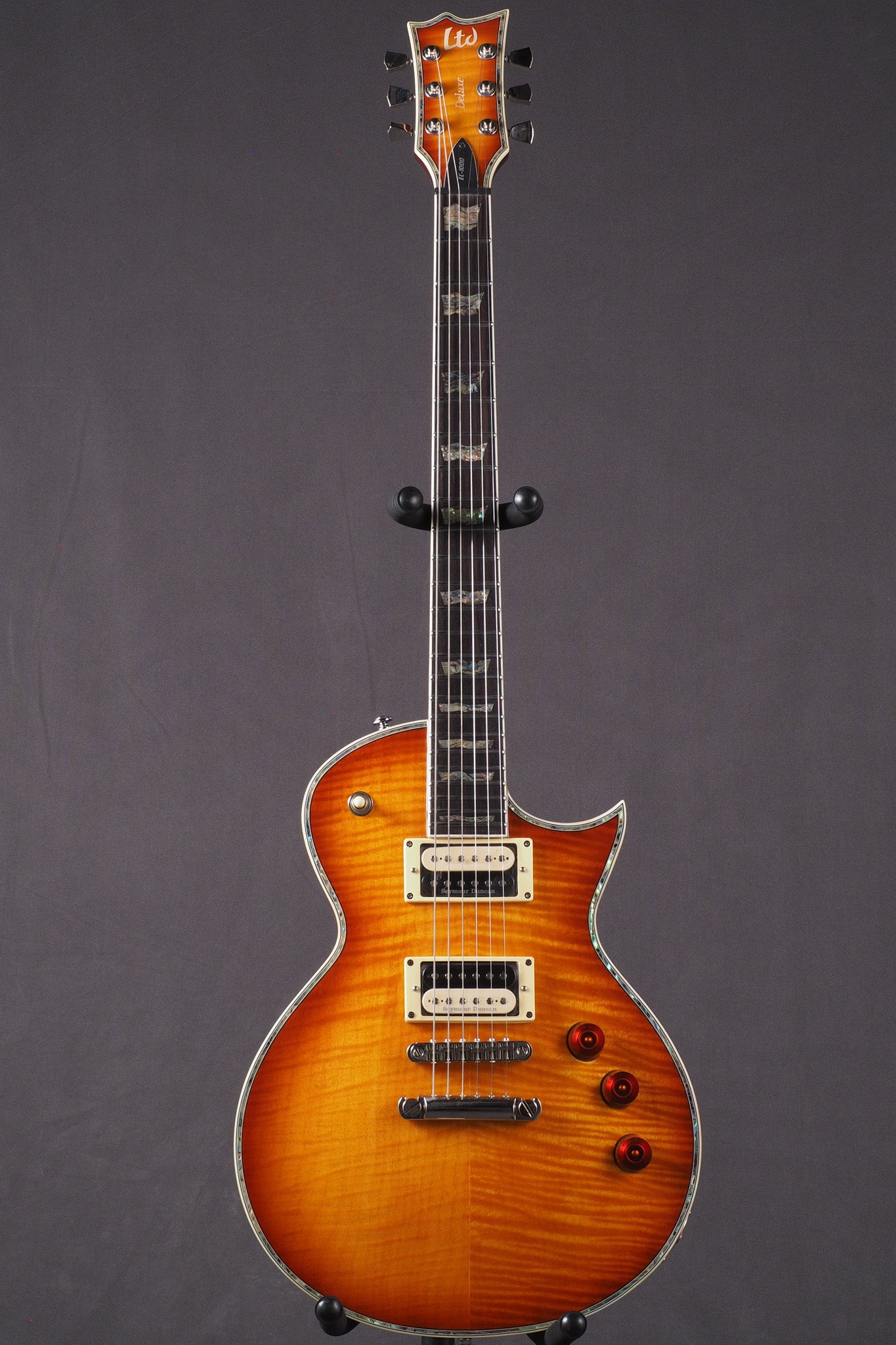 ESP LTD EC-1000FM - Amber Sunburst