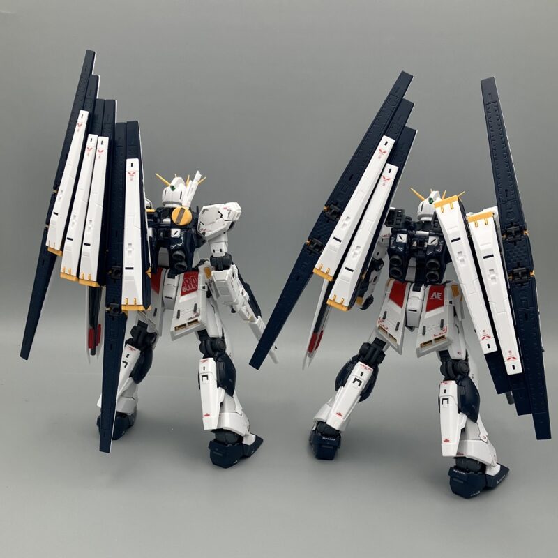 新商品紹介】「RG 1/144 νガンダム(ダブル・フィン・ファンネル装備型