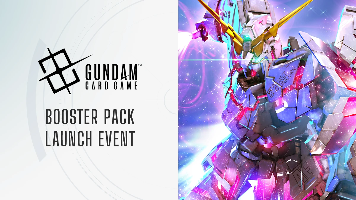 GUNDAM CARD GAME Booster Pack Launch Event | GUNDAM CARD GAME