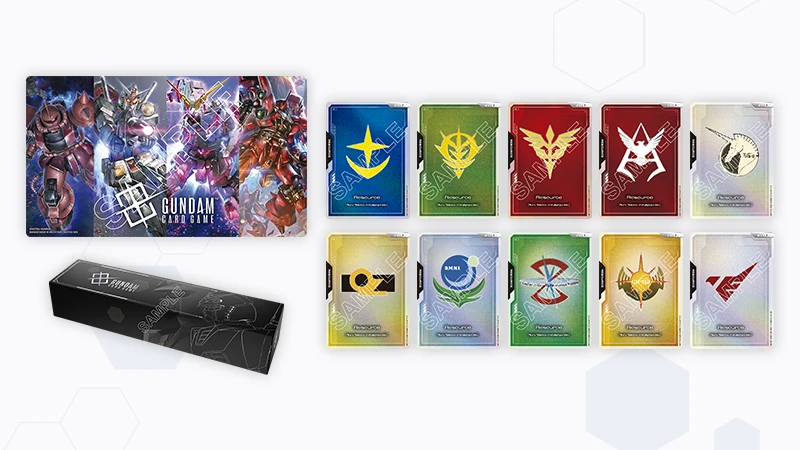 Accessory and Card Set 01 FIRST COMBAT [EVX-01] | GUNDAM CARD GAME
