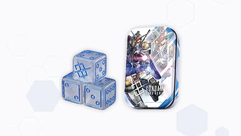 オフィシャルダメージカウンターダイス 01 | GUNDAM CARD GAME 公式サイト