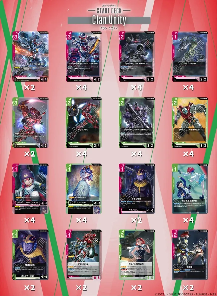 ガンダムカードゲーム スタートデッキ発売記念イベント[ST06] | GUNDAM