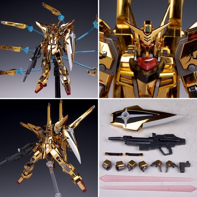 Review P-Bandai METAL ROBOT魂 ORB-01 Shiranui Akatsuki Gundam – GUNJAP