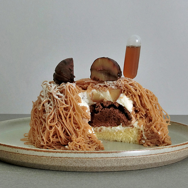 心華やぐハイグレードな生搾りモンブランを！ - 今月のやきオシ！ご