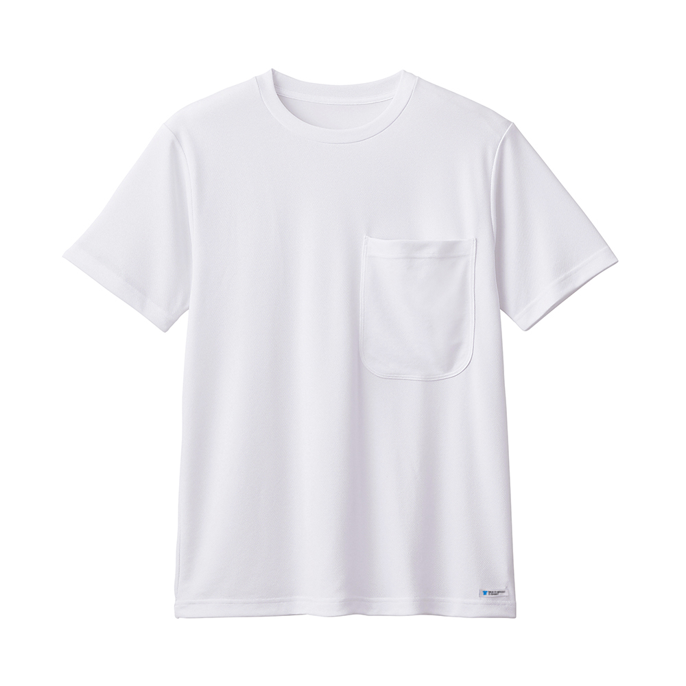 モバイル】クルーネックTシャツ（メッシュ） MCB213 :メンズ トップス