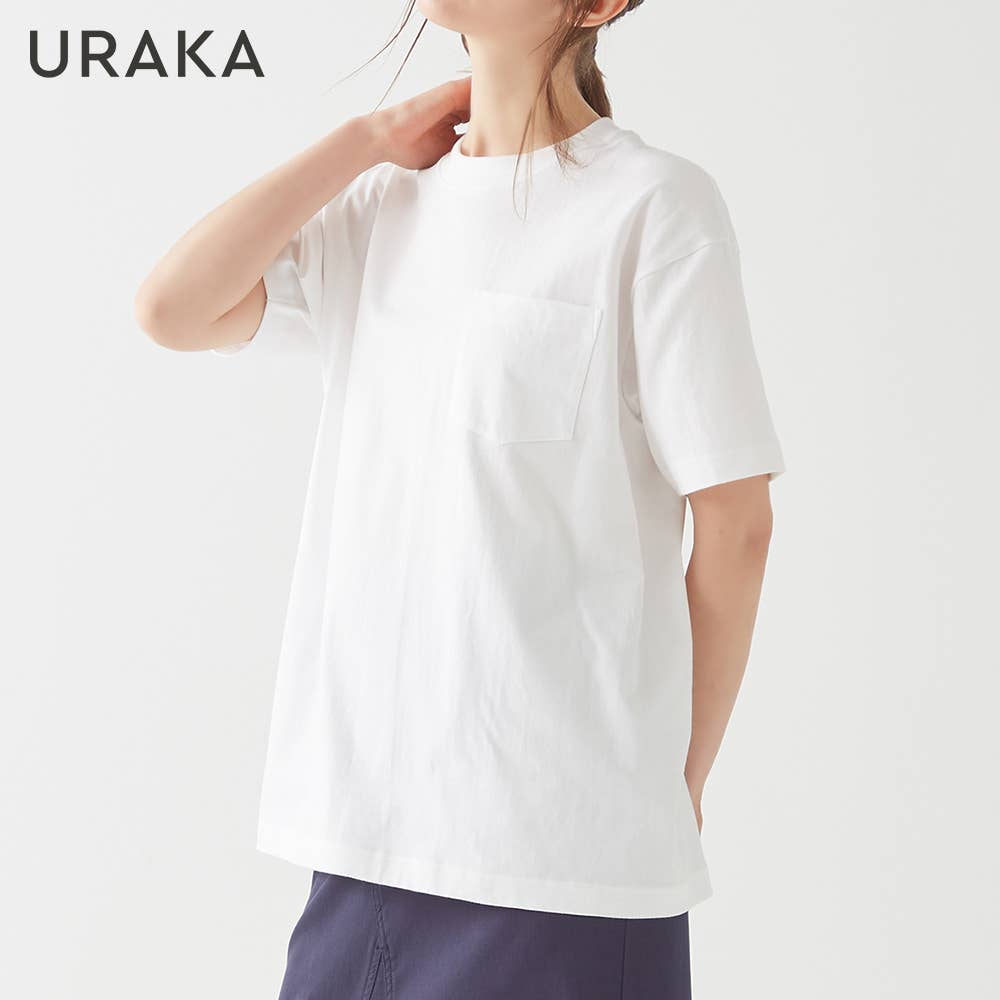 白がつづくTシャツ【SALE】 UR0013L :レディース トップス