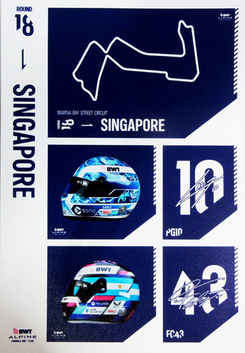 F1のメモラビリアグッズの販売【REVOLUTION】