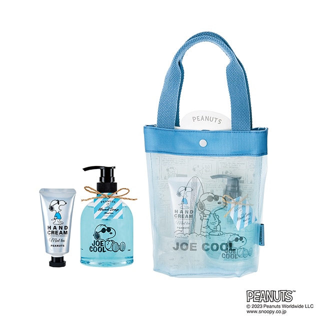 ピーナッツ スヌーピー ハンドケアセット バッグ付き ジョー・クール