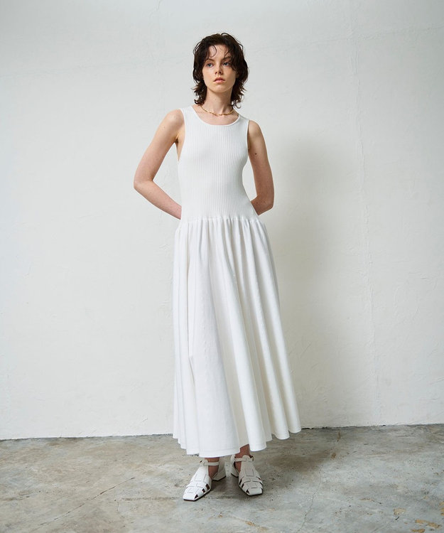 アメスリニットギャザーワンピース / GRACE CONTINENTAL | GRACE