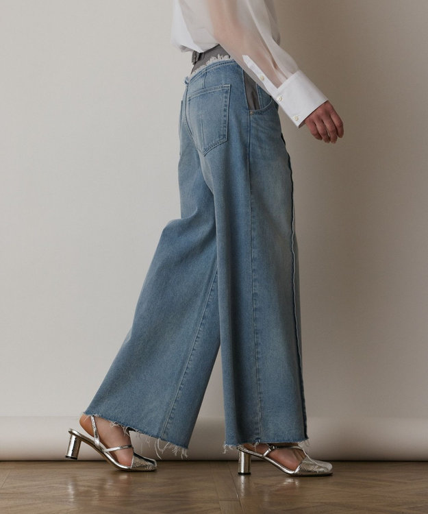 コンビデニムワイドパンツ / GRACE CONTINENTAL | GRACE CONTINENTAL