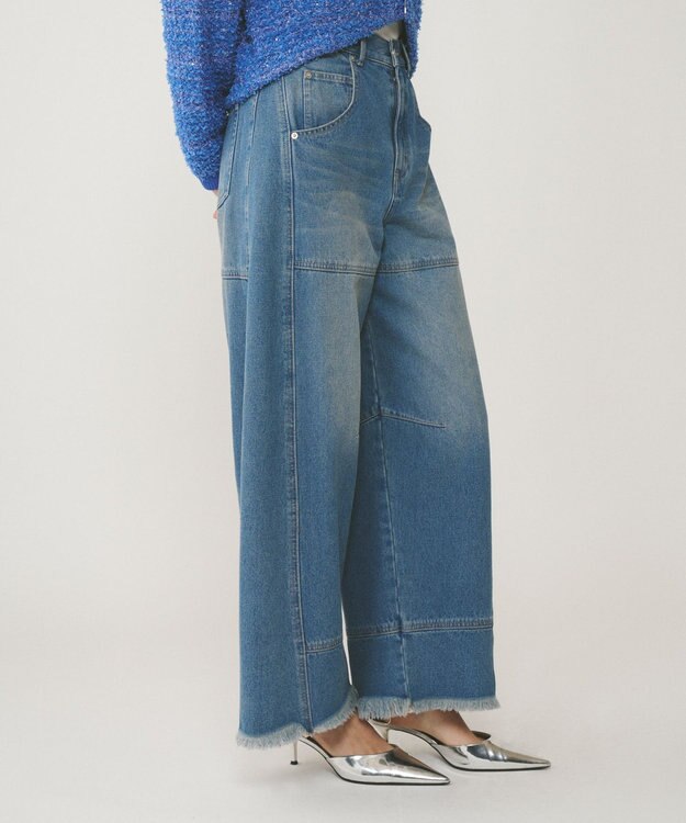 ライン切替デニムパンツ / GRACE CONTINENTAL | GRACE CONTINENTAL