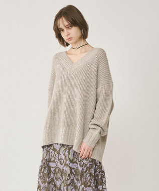 ラメ畦ニットトップ / GRACE CONTINENTAL | GRACE CONTINENTAL