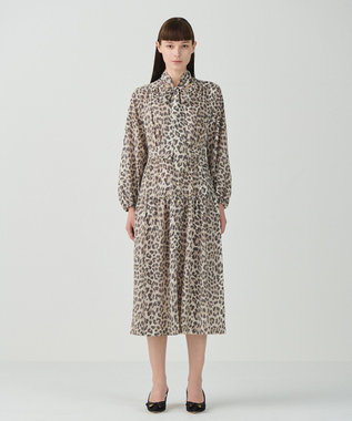 レオパードドレープドレス / GRACE CONTINENTAL | GRACE CONTINENTAL