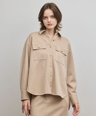 ジャージビッグシャツ / GRACE CONTINENTAL | GRACE CONTINENTAL