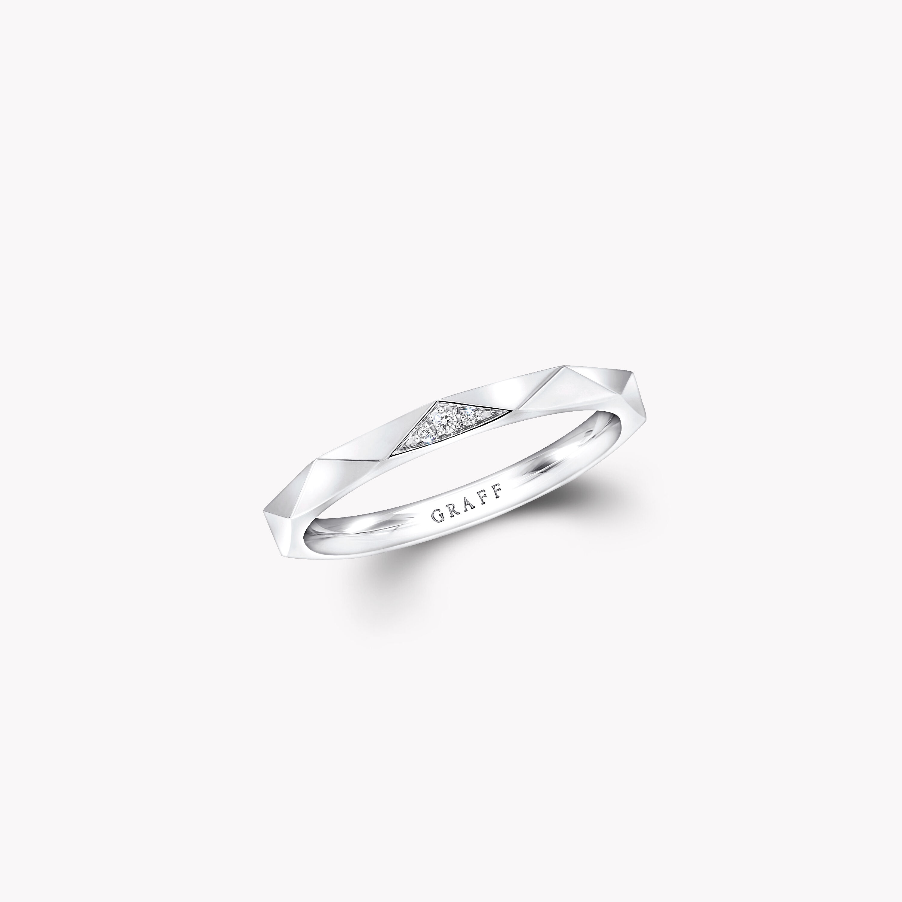 Laurence Graff Signature Pavé Diamond Band, white gold - Graff
