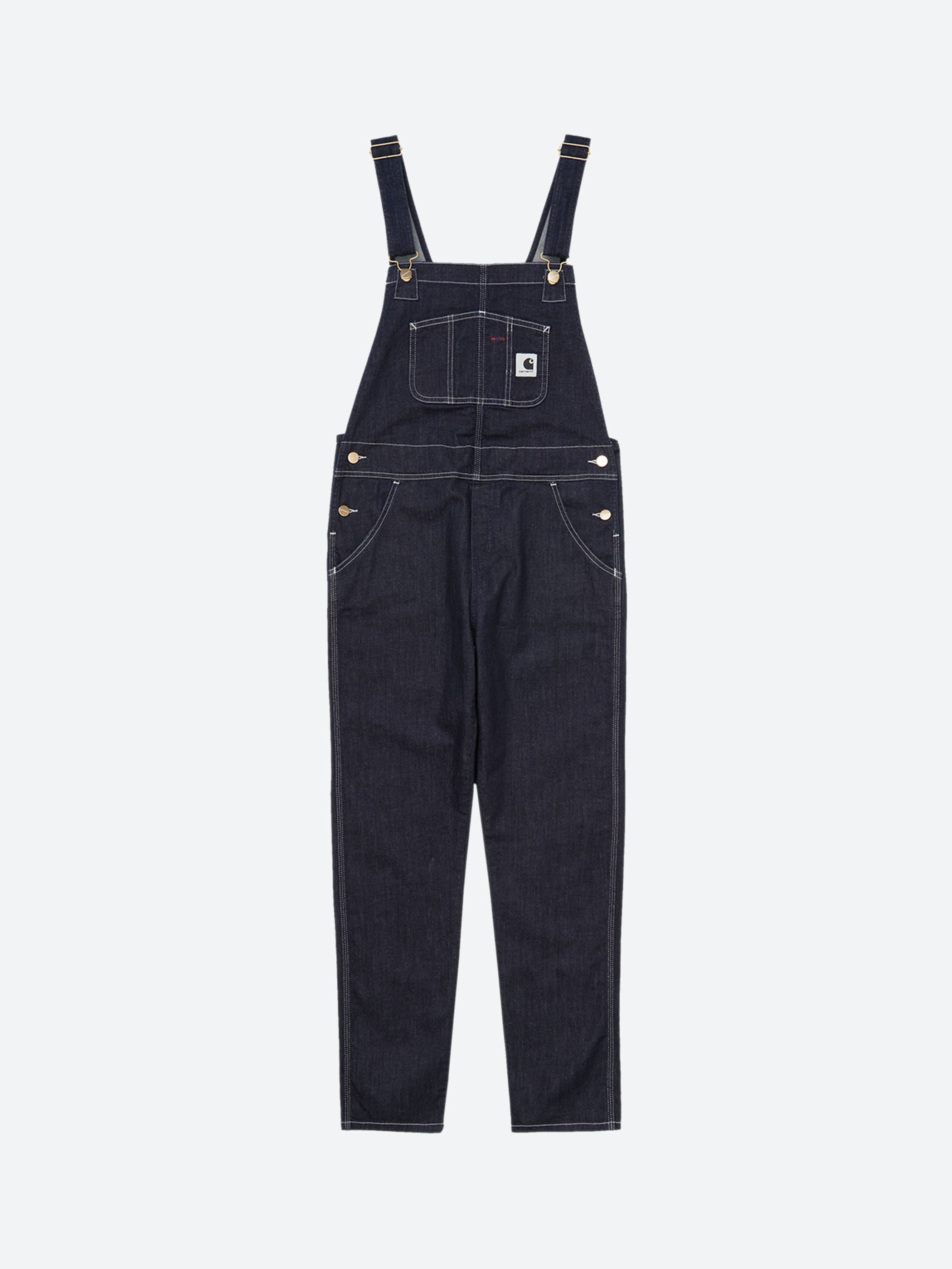 Carhartt WIP - W Bib Overall in Black Rinse – gravitypope