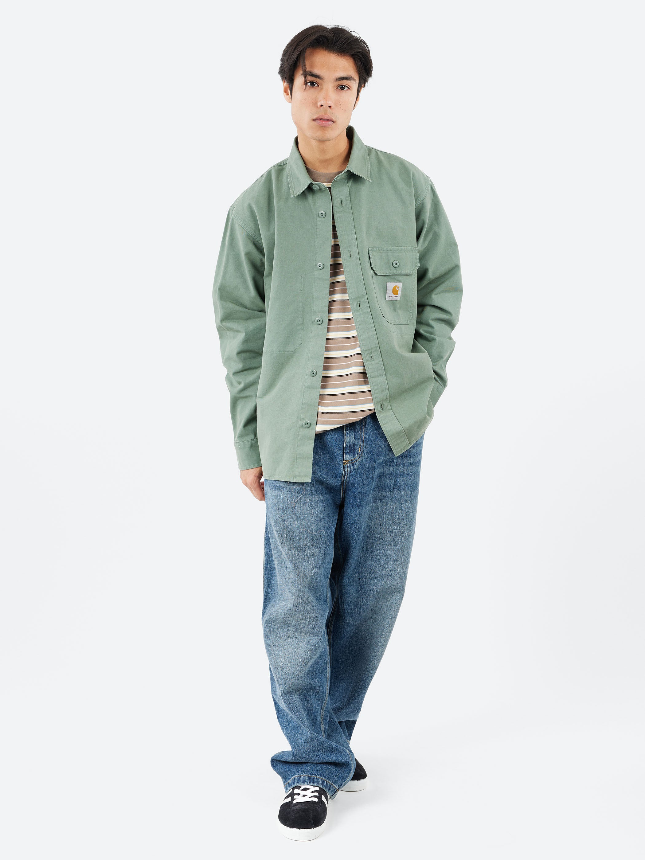 Carhartt WIP - Reno Shirt Jac in Park – gravitypope